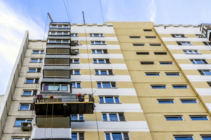 Concrete Platform Building