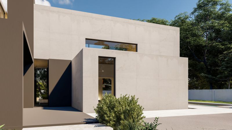 Concrete Platform Building