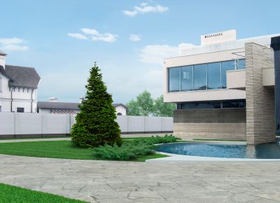 Concrete Platform Building